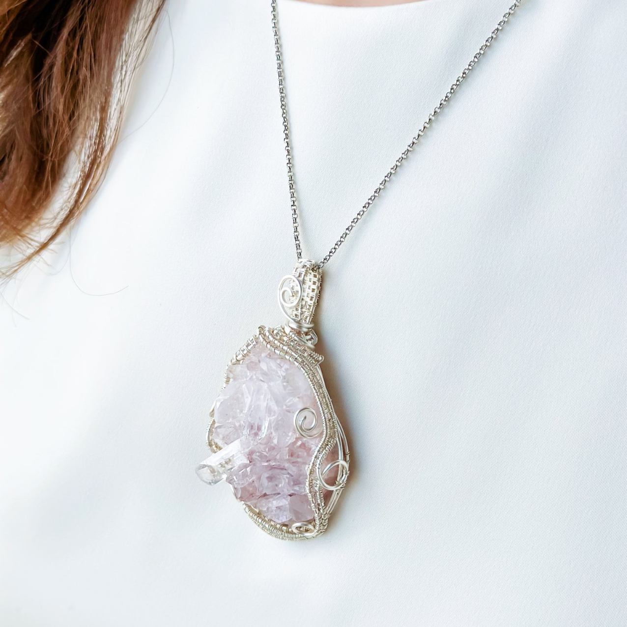 Pink Lemurian - Stone of Love and Balance