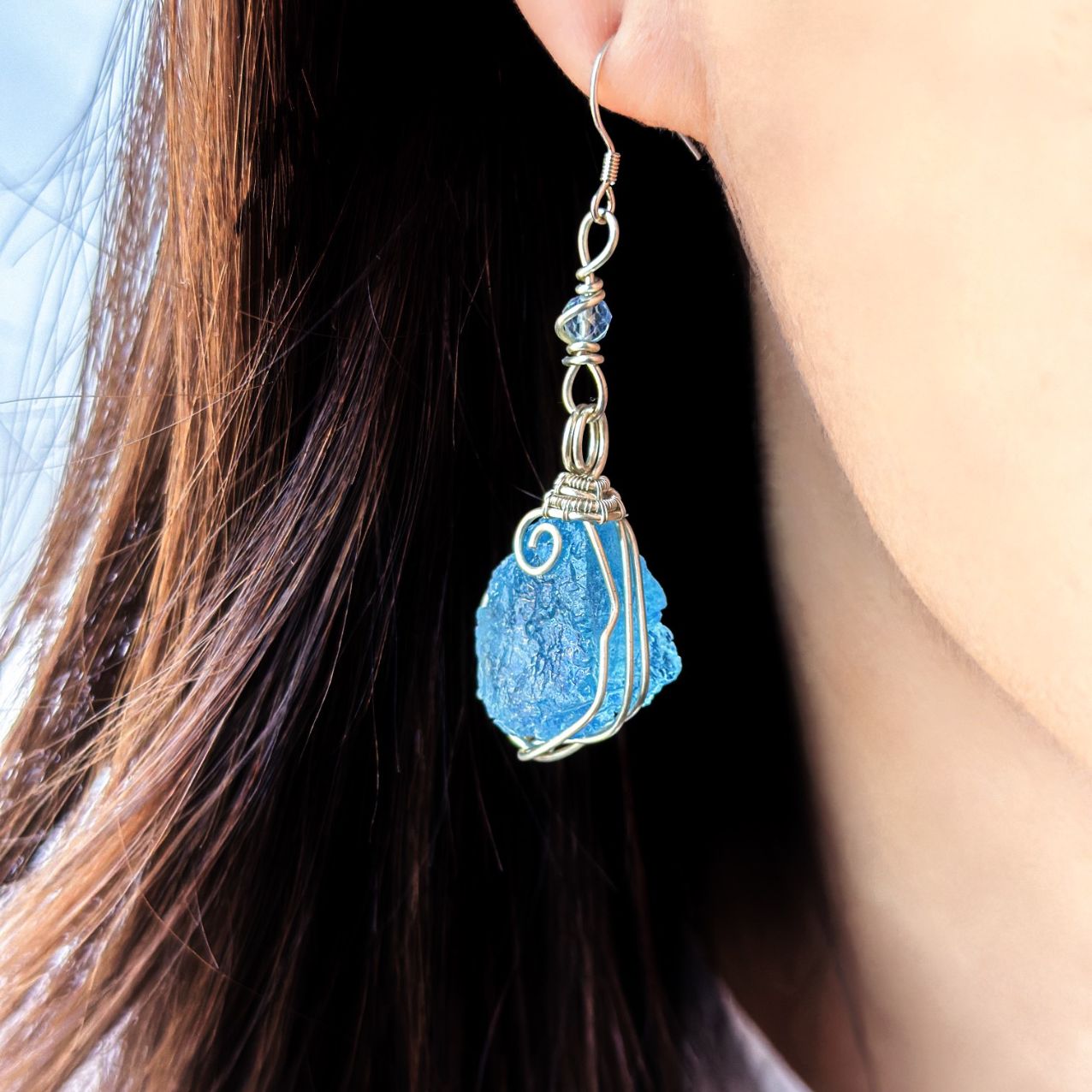 Aquamarine Earrings - Soft and Refreshing Like the Ocean