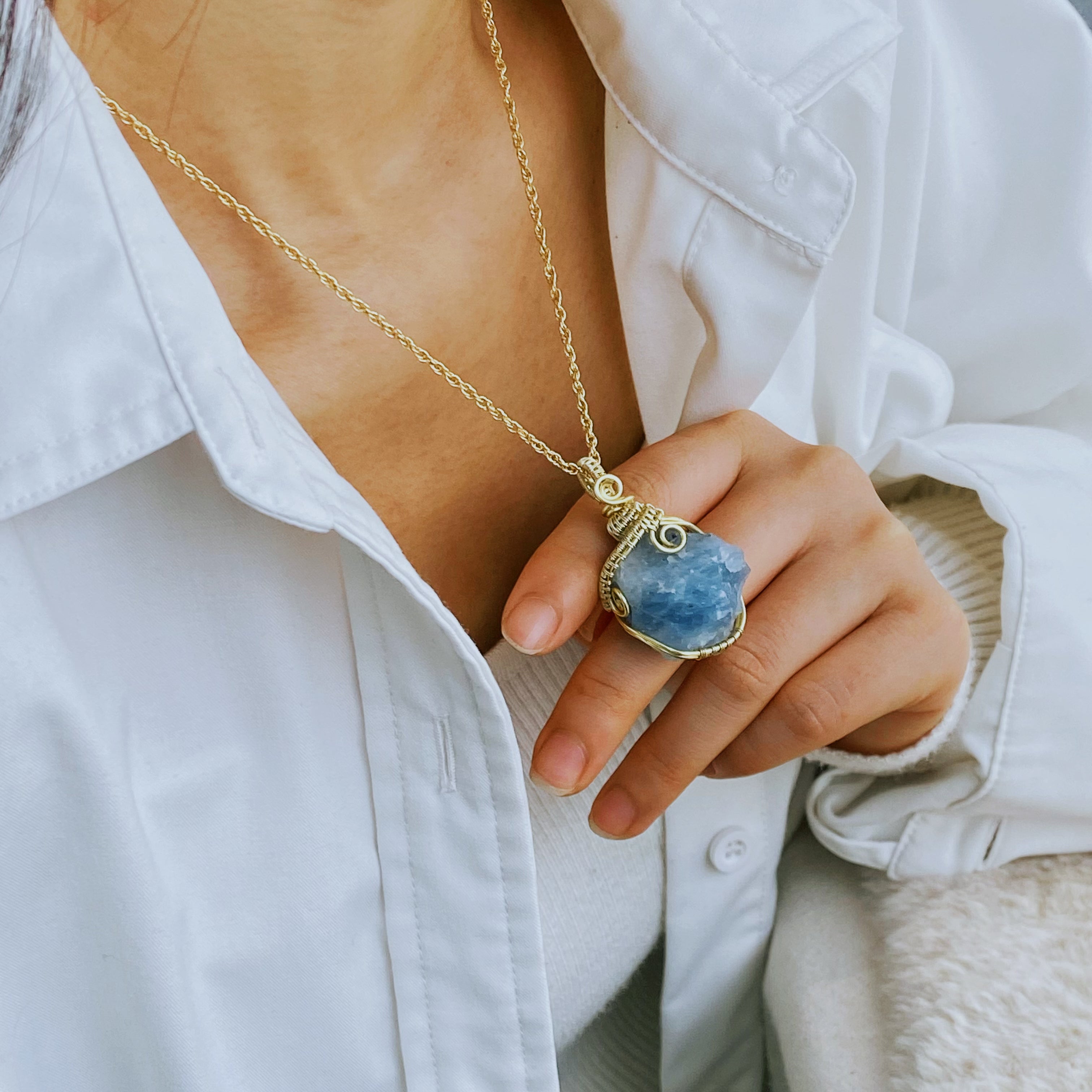 Blue Calcite