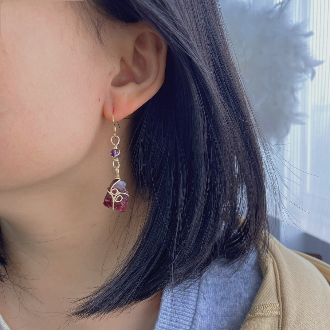 Garnet  Earrings